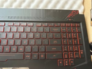 Asus FX504 FX504GD világítós angol billentyűzet komplett 90NR00J2-R31UI1 - kép 3