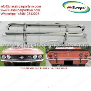 Opel Manta A year (1970-1975) bumper US version new by stainless steel 