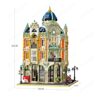 Lego komp. Creator Icons Sarki Posta Moduláris ház 4350db Lepin ÚJ - kép 3