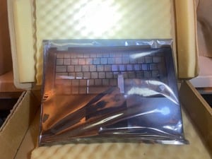 Dell Latitude 7390 palmrest touchpad burkolat 2IN1 palmrest NP80F 0NP80F - kép 12