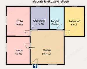 Szegedtől 30 km-re, Csengele falu szélén   2 szoba + nappalis családi ház eladó! - kép 2