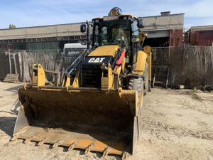 Caterpillar 428 F2 típusú univerzális földmunkagép - kép 2