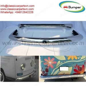 Volkswagen T2 Bay Window Bus (1968-1972) by stainless steel new  - kép 1