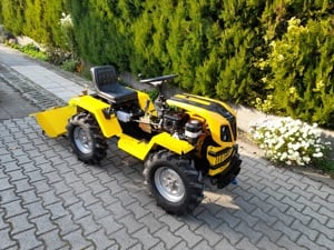 Tauros ZX 18 4x4, 18 LE-s kertészeti kistraktor kedvező áron - kép 12