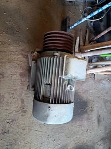 Három fázisú 11 KW -os villanymotor 1440 RPM TGL 11856 01 Heckert - kép 2