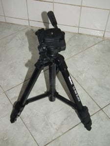 Szép Velbon CX-888 Black fotó-video állvány kamera állvány tripod - kép 5