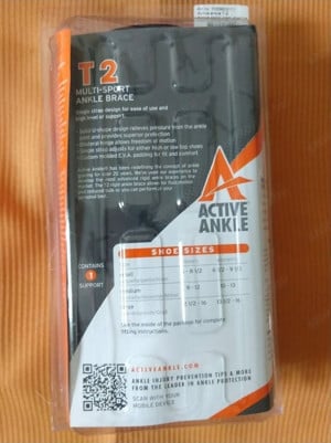 Új, Select Active Ankle T2 bokarögzítő, fekete L-es - kép 2