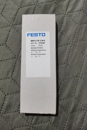 Új Mágnesszelep Festo MEH-5 3G-1 8-b. - kép 3