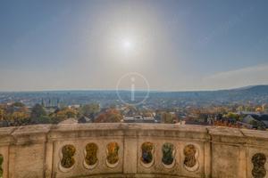 Gellérthegyen a város felett! panorámás, imponzáns villa lakás eladó! - kép 4