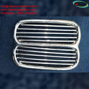 Center grille for BMW E9 2800CS by stainless steel new - kép 2