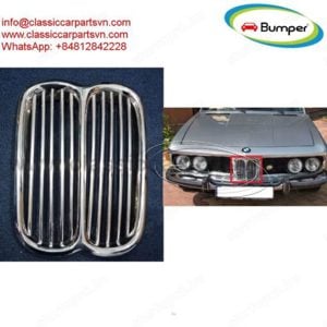 Center grille for BMW E9 2800CS by stainless steel new