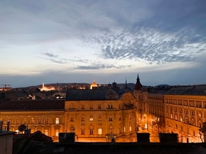 Panoráma, tetőterasz, jakuzzi, szauna, luxus minőségű otthon!