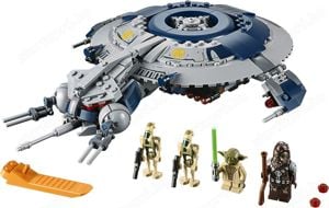 Lego komp. Star Wars 75233 Droid Gunship Droid Löveghajó Yoda Lepin ÚJ