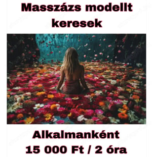 Hölgyet keresek masszázs modellnek 15ezet ft.  2 óra