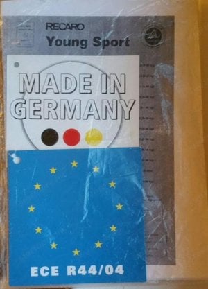 9-36 kg Új állapotú Recaro Germany Young Sport gyerekülés Garanciával! - kép 3