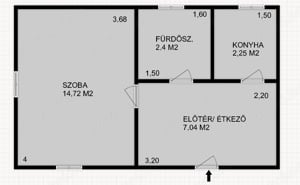 Pest közelében Mogyoródon csendes környezetben kis  ház eladó gyümölcsfákkal - kép 2