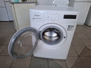 Használt Whirlpool AWS 63013 Keskeny Elöltöltős Mosógép [H16283] 3 hónap garancival - kép 2