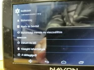 Navon 5" A520DVR GPS navigáció, hibás. - kép 7