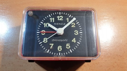 Kienzle asztali ébresztőóra eladó, Made in Germany - kép 2