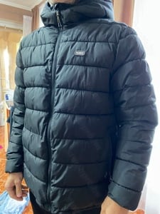 PULL&BEAR PUFFER - Téli dzseki - black - L méret