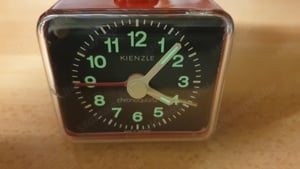 Kienzle kocka asztali ébresztőóra eladó, Made in Germany - kép 9