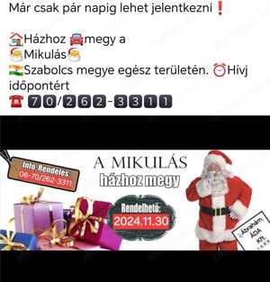 Házhoz megy a mikulás 