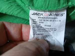 Jack & Jones zöld férfi póló alig használt állapotban. - kép 2