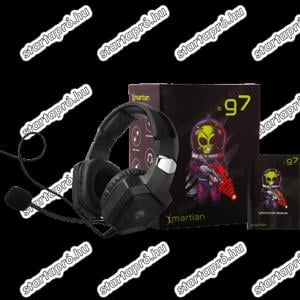 Xmartian g7 gaming headset dobozában (abszolút nem használt)