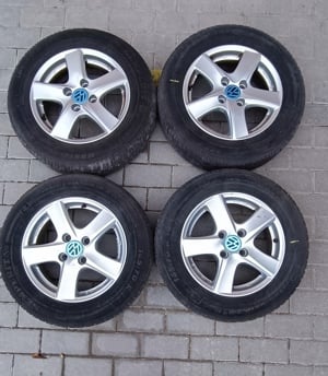 14" VW alufelni téli gumival