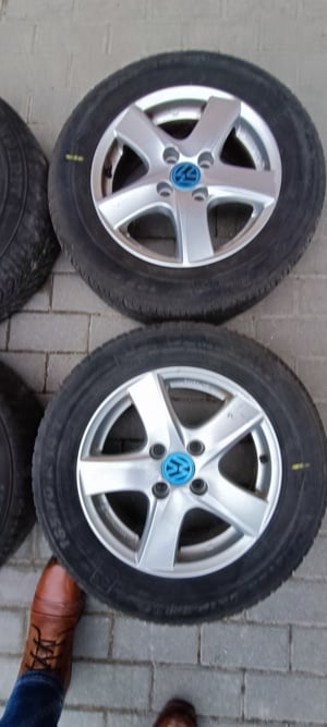 14" VW alufelni téli gumival - kép 2