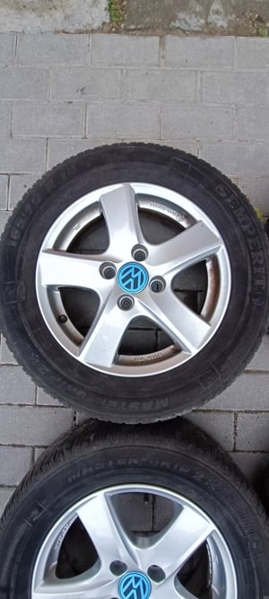 14" VW alufelni téli gumival - kép 3