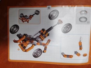 GYEREK ÖSSZERAKÓS JÁTÉK 3az egyben motorral hajtott kerékkel ENGINO INVERTOR eladó - kép 7