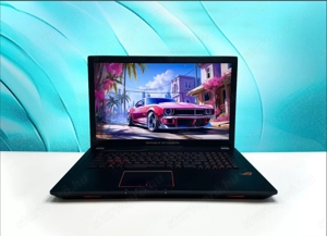 Nagy képernyős Asus rog gaming laptop eladó Gtx 1060 6GB 120Hz IPS - kép 3