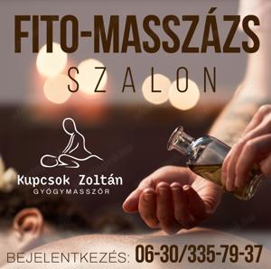 FITO Masszázs Szalon Tatabánya Kupcsok Zoltán Gyógymasszőr