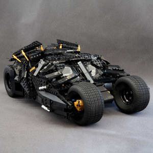 Lego komp. Super Heroes Tumbler 76023 76240 Batmobil 1869db Lepin ÚJ - kép 2