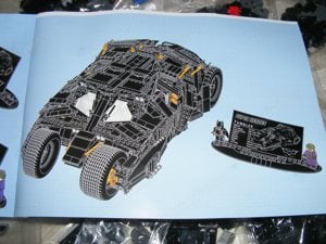 Lego komp. Super Heroes Tumbler 76023 76240 Batmobil 1869db Lepin ÚJ - kép 4