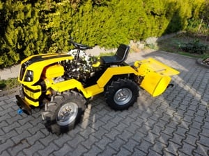 Tauros ZX 18 4x4, 18 LE-s kertészeti kistraktor talajmaróval szenzációs áron - kép 6