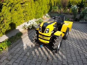 Tauros ZX 18 4x4, 18 LE-s kertészeti kistraktor talajmaróval szenzációs áron - kép 3