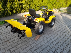 Tauros ZX 18 4x4, 18 LE-s kertészeti kistraktor talajmaróval szenzációs áron - kép 7