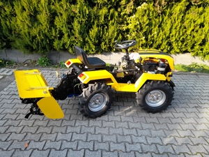 Tauros ZX 18 4x4, 18 LE-s kertészeti kistraktor talajmaróval szenzációs áron - kép 8