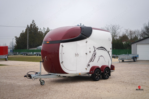 Új Böckmann Neo prémium lószállító utánfutó rendszámmal most csak bruttó 11.200.000 Ft