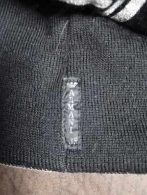 Armani Jeans téli sapka, mind a két oldalán hordható - kép 4