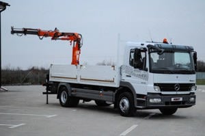 Mercedes - Benz Atego 1518 - Platós - Darugémes teherautó EURO 5 - kép 12