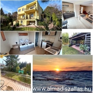 Balatonalmádiban Olcsó strand ,és központ közeli 2-3-4 fős apartman szállások .  Vízpart:kb.300m  - kép 2