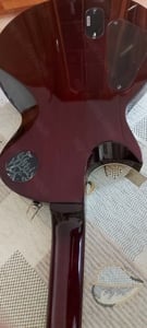 ESP LTD EC-1000 QM Deluxe See Thru Black Cherry elektromos gitár - kép 7