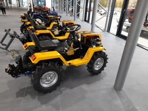 Tauros ZX 18 4x4, 18 LE-s kertészeti kistraktor kedvező áron - kép 13