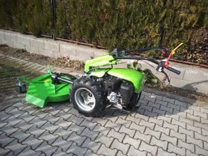 13 Le-s Castoro Super Mower fűnyíró kivitelű egytengelyes traktor - kép 5