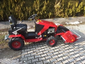 Cseh gyártmányú 16 LE-s Panter FD5 Mulcher mulcsozótraktor szuper áron - kép 10