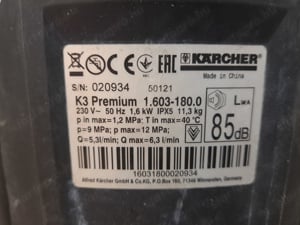 Eladó Karcher K3 Prémium magasnyomású mosó Sterimo - kép 8