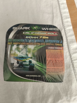 Shark Wheel fekete kerék - kép 2